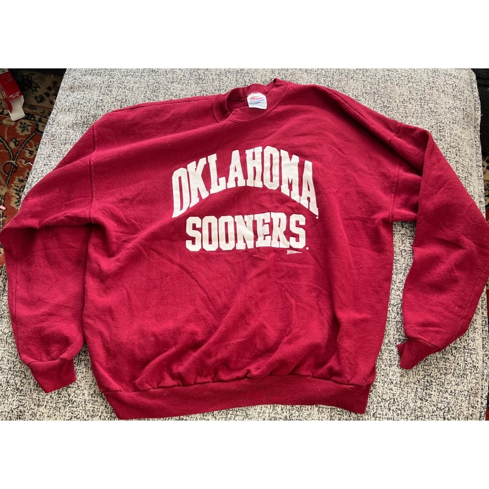 Oklahoma Sooners‎ Hanes Comfortblend Sweatshirt Adult XXL Maroon College